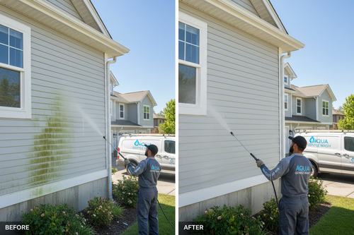 Soft Washing – House Exterior
